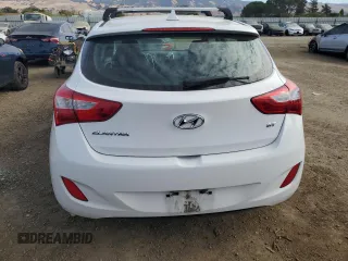2013 Hyundai Elantra GT with VIN KMHD35LEXDU078325, listed as a Copart auction lot 78667074 with 100,989 mi miles and Salvage Title. Bid and sale history available at carsss.com. Image 6.