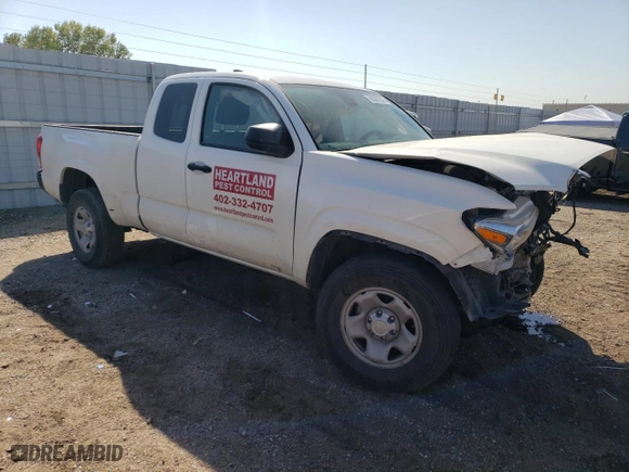 2022 Toyota Tacoma 2WD SR with VIN 3TYRX5GN9NT038093, listed as a Copart auction lot 74240384 with 32,885 mi miles and Salvage Title. Bid and sale history available at carsss.com. Image 4.