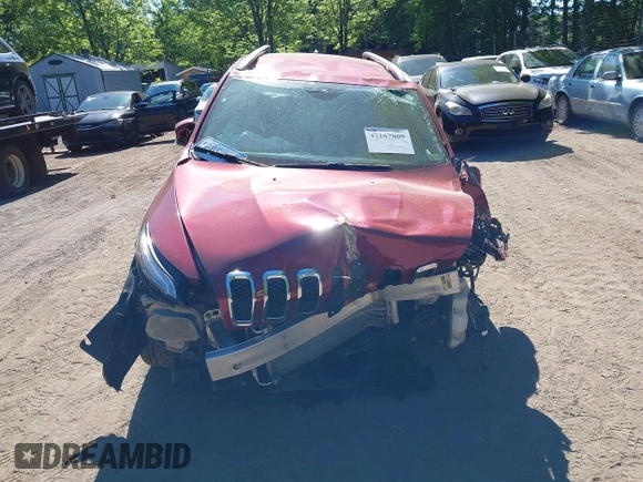 2014 Jeep Cherokee Limited with VIN 1C4PJMDS9EW278043, listed as a IAAI auction lot 42167809 with 67,759 mi miles and . Bid and sale history available at DreamBid. Image 13.