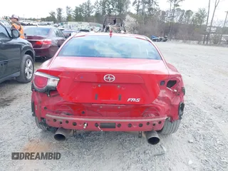 2015 Scion FR-S with VIN JF1ZNAA10F8702616, listed as a IAAI auction lot 41719852 with 95,855 mi miles. Bid and sale history available at carsss.com. Image 16.