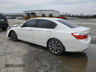 2014 Honda Accord Sedan Sport with VIN 1HGCR2F5XEA015559, listed as a Copart auction lot 48861885 with 215,965 mi miles and Salvage Title. Bid and sale history available at carsss.com. Image 2.