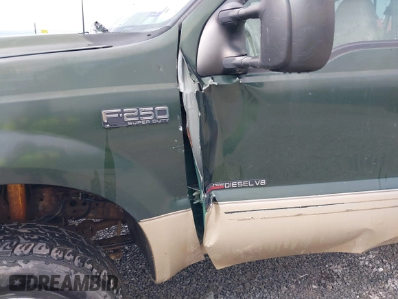 2000 Ford F-250 XL with VIN 1FTNW21F3YEC78232, listed as a IAAI auction lot 41811268 with 257,200 mi miles and . Bid and sale history available at DreamBid. Image 6.