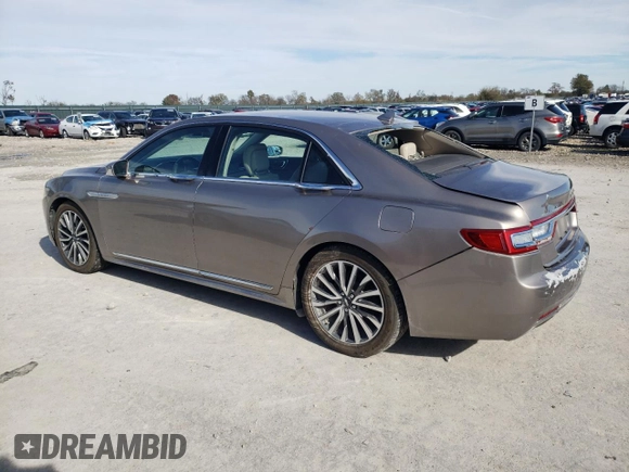 2018 Lincoln Continental Select with VIN 1LN6L9SK2J5615010, listed as a Copart auction lot 80056064 with 98,567 mi miles and Salvage Title. Bid and sale history available at carsss.com. Image 2.