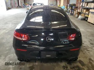 2023 Mercedes-Benz C 43 AMG with VIN W1KWJ6EB8PG124979, listed as a Copart auction lot 45275515 with 6,275 mi miles and Salvage Title. Bid and sale history available at carsss.com. Image 6.