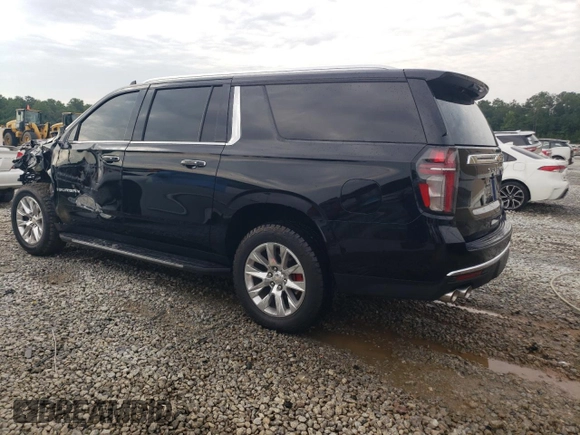 2022 Chevrolet Suburban Premier with VIN 1GNSCFKD0NR177371, listed as a Copart auction lot 65184644 with 48,882 mi miles and Salvage title. Bid and sale history available at DreamBid. Image 2.