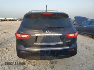 2015 Infiniti QX60 with VIN 5N1AL0MM7FC505044, listed as a Copart auction lot 50347925 with 82,514 mi miles and Salvage title. Bid and sale history available at DreamBid. Image 6.