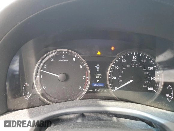 2014 Lexus GS 350 with VIN JTHCE1BL9E5027766, listed as a Copart auction lot 66952034 with 116,124 mi miles and Salvage Title. Bid and sale history available at carsss.com. Image 9.