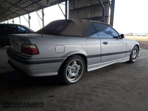 1999 BMW 3 Series M3 with VIN WBSBK0333XEC41097, listed as a Copart auction lot 42414175 with 156,232 mi miles and Clean Title. Bid and sale history available at carsss.com. Image 3.