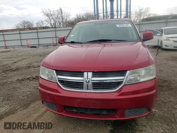 2009 Dodge Journey SXT with VIN 3D4GG57VX9T593426, listed as a Copart auction lot 50956165 with 182,882 mi miles and Salvage Title. Bid and sale history available at carsss.com. Image 12.