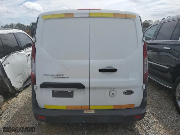 2015 Ford Transit Connect XL with VIN NM0LS7E78F1180964, listed as a Copart auction lot 52564725 with 0 mi miles and Clean Title. Bid and sale history available at carsss.com. Image 6.