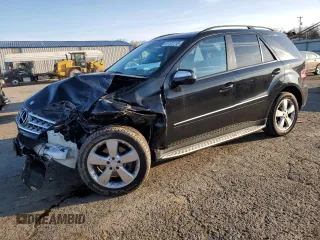 2009 Mercedes-Benz M 350 with VIN 4JGBB86E09A526703, listed as a Copart auction lot 51101715 with 50,539 mi miles and Salvage Title. Bid and sale history available at carsss.com. Image 1.