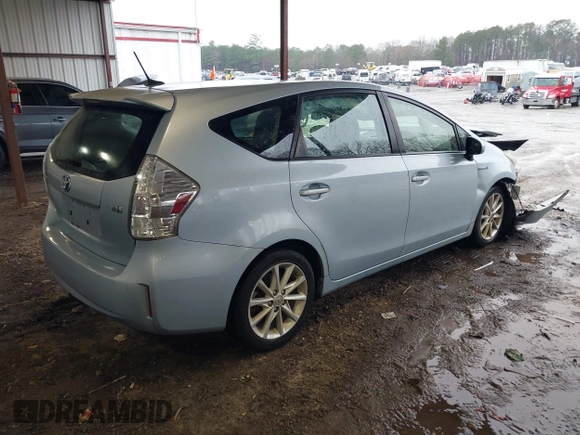 2012 Toyota Prius Two with VIN JTDZN3EU4C3066530, listed as a IAAI auction lot 41761422 with 232,983 mi miles and . Bid and sale history available at DreamBid. Image 4.