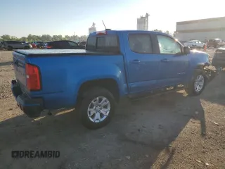 2022 Chevrolet Colorado 2WD LT with VIN 1GCGSCEN9N1330204, listed as a Copart auction lot 62593695 with 26,808 mi miles and Salvage title. Bid and sale history available at DreamBid. Image 3.