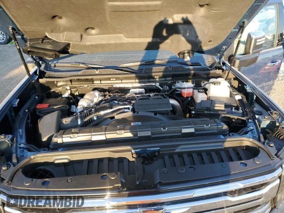 2025 Chevrolet Silverado 3500HD LTZ with VIN 2GC4KUEYXS1130957, listed as a Copart auction lot 83394774 with 453 mi miles and Salvage Title. Bid and sale history available at DreamBid. Image 12.
