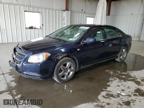2008 Chevrolet Malibu 1LT with VIN 1G1ZH57B484209985, listed as a Copart auction lot 55333815 with 115,536 mi miles and Salvage Title. Bid and sale history available at DreamBid. Image 1.