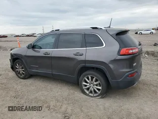 2017 Jeep Cherokee Limited with VIN 1C4PJLDB9HD237597, listed as a Copart auction lot 53053055 with 133,471 mi miles and Clean Title. Bid and sale history available at carsss.com. Image 2.