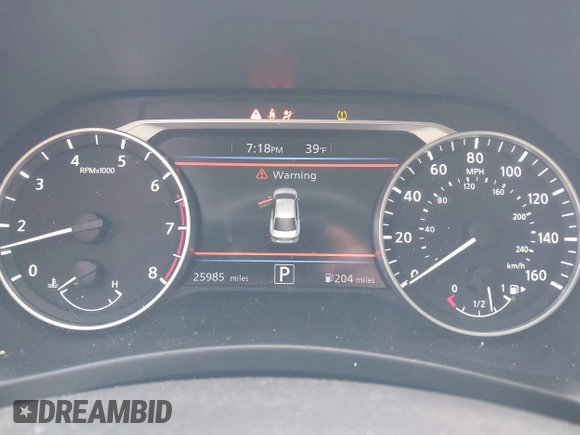 2021 Nissan Sentra SV with VIN 3N1AB8CV2MY316583, listed as a IAAI auction lot 41481784 with 25,985 mi miles and . Bid and sale history available at DreamBid. Image 7.