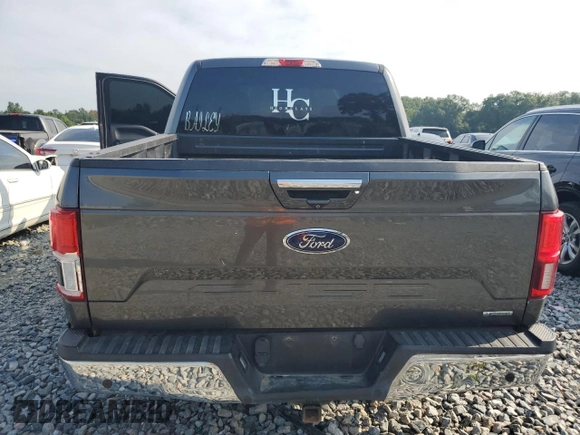 2018 Ford F-150 XL with VIN 1FTEW1EGXJFB60711, listed as a Copart auction lot 64041545 with 163,798 mi miles and Salvage title. Bid and sale history available at DreamBid. Image 6.