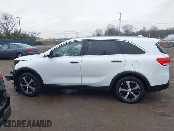 2017 Kia Sorento EX V6 with VIN 5XYPH4A57HG203255, listed as a IAAI auction lot 41178904 with 122,091 mi miles. Bid and sale history available at carsss.com. Image 13.