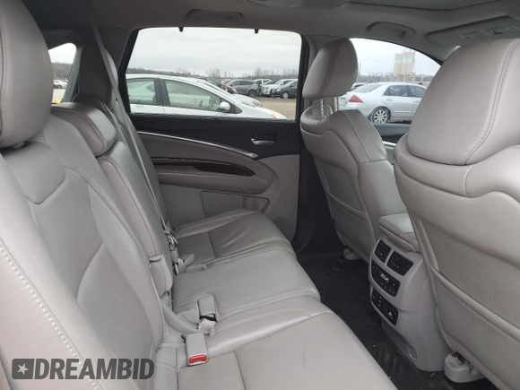 2015 Acura MDX Advance/Entertainment Pkg with VIN 5FRYD4H88FB022507, listed as a Copart auction lot 43153865 with 178,288 mi miles and Salvage Title. Bid and sale history available at carsss.com. Image 11.