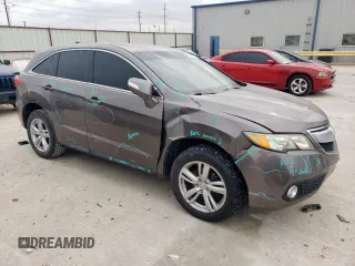 2013 Acura RDX Technology with VIN 5J8TB3H57DL016503, listed as a Copart auction lot 53882675 with 198,949 mi miles and Salvage title. Bid and sale history available at DreamBid. Image 4.