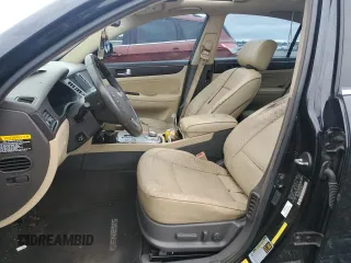 2009 Hyundai Genesis with VIN KMHGC46F19U045202, listed as a Copart auction lot 74543594 with 135,170 mi miles and Salvage Title. Bid and sale history available at carsss.com. Image 7.