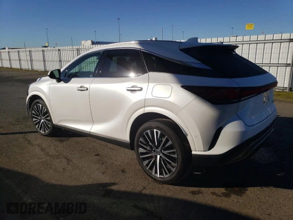 2024 Lexus RX with VIN 2T2BAMCA3RC077963, listed as a Copart auction lot 44000325 with 2,602 mi miles and Salvage Title. Bid and sale history available at carsss.com. Image 2.