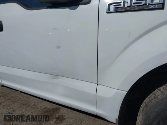 2015 Ford F-150 XL with VIN 1FTEX1C89FFC78555, listed as a IAAI auction lot 41989102 with 216,655 mi miles. Bid and sale history available at carsss.com. Image 6.