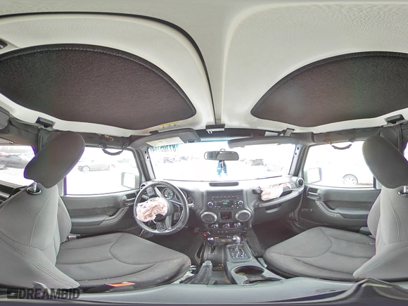 2018 Jeep Wrangler JK Freedom Edition with VIN 1C4AJWAG2JL832486, listed as a Copart auction lot 81105144 with 80,660 mi miles and Salvage Title. Bid and sale history available at carsss.com. Image 14.