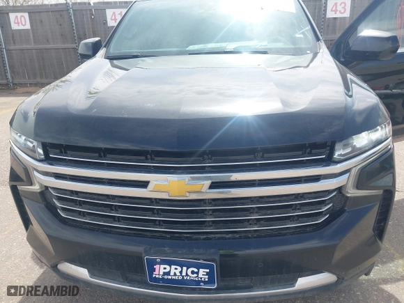 2023 Chevrolet Tahoe LT with VIN 1GNSKNKD0PR194123, listed as a IAAI auction lot 41997397 with 60,610 mi miles. Bid and sale history available at carsss.com. Image 6.
