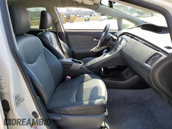 2012 Toyota Prius One with VIN JTDKN3DU9C5455557, listed as a Copart auction lot 50613885 with 131,870 mi miles and Salvage Title. Bid and sale history available at carsss.com. Image 7.