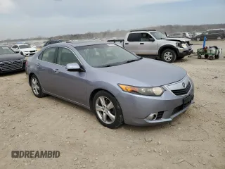 2012 Acura TSX Tech Pkg with VIN JH4CU2F62CC028957, listed as a Copart auction lot 50099255 with 129,410 mi miles and Salvage Title. Bid and sale history available at carsss.com. Image 4.