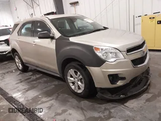 2015 Chevrolet Equinox LS with VIN 1GNFLEEK4FZ113731, listed as a IAAI auction lot 41989993 with 115,186 mi miles and . Bid and sale history available at carsss.com. Image 1.