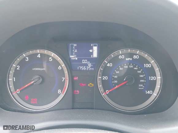 2016 Hyundai Accent Sport with VIN KMHCU5AE2GU249133, listed as a IAAI auction lot 41941173 with 175,635 mi miles. Bid and sale history available at carsss.com. Image 7.
