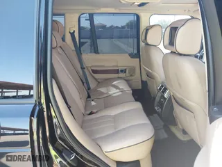 2010 Land Rover Range Rover HSE with VIN SALME1D49AA312151, listed as a IAAI auction lot 42013625 with 123,692 mi miles. Bid and sale history available at carsss.com. Image 8.
