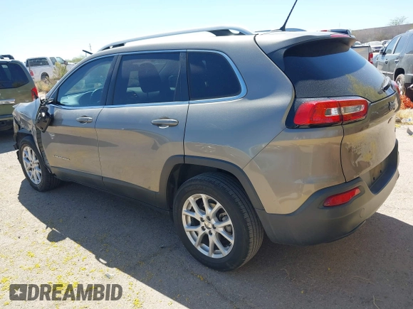 2017 Jeep Cherokee Latitude with VIN 1C4PJLCB8HW667384, listed as a IAAI auction lot 42047427 with 103,339 mi miles and . Bid and sale history available at carsss.com. Image 3.