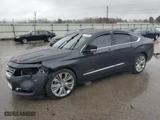 2015 Chevrolet Impala LTZ with VIN 2G1165S34F9165130, listed as a Copart auction lot 50248495 with 172,066 mi miles and Salvage Title. Bid and sale history available at carsss.com. Image 1.