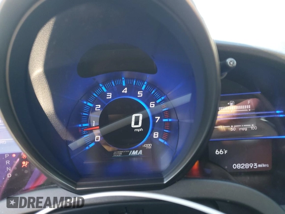 2015 Honda CR-Z EX with VIN JHMZF1D69FS000066, listed as a Copart auction lot 43729855 with 82,893 mi miles and Salvage title. Bid and sale history available at DreamBid. Image 9.