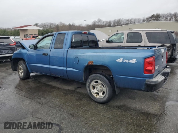 2005 Dodge Dakota с VIN 1D7HW22N85S164328, выставлен на аукционе Copart как лот 50151155 с пробегом Не указан миль и Списание • Salvage title. История ставок и продаж доступна на DreamBid. Изображение 2.