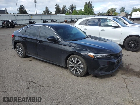 2023 Honda Civic EX с VIN 2HGFE1F7XPH303347, выставлен на аукционе Copart как лот 53894595 с пробегом 30 126 миль миль и Списание • Salvage title. История ставок и продаж доступна на DreamBid. Изображение 4.