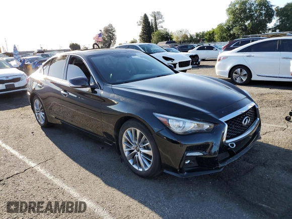 2019 Infiniti Q50 Luxe с VIN JN1EV7AP0KM541768, выставлен на аукционе Copart как лот 51636565 с пробегом Не указан миль и Списание • Salvage title. История ставок и продаж доступна на DreamBid. Изображение 4.