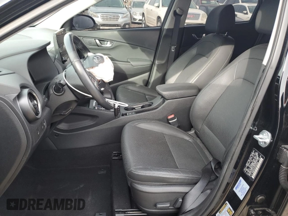 2023 Hyundai Kona Limited with VIN KM8K53A3XPU044395, listed as a Copart auction lot 48175665 with 16,971 mi miles and Salvage Title. Bid and sale history available at carsss.com. Image 7.