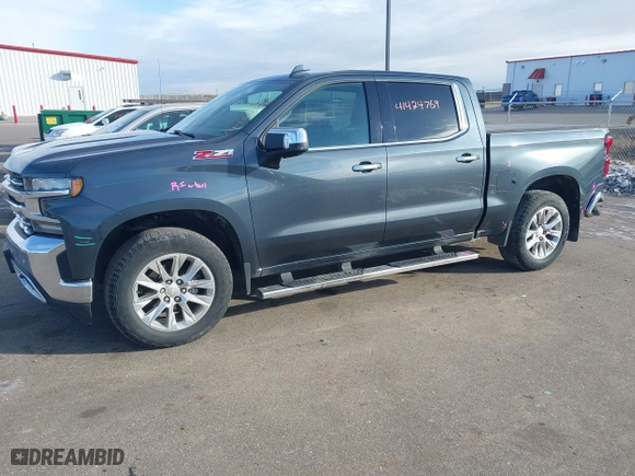 2019 Chevrolet Silverado 1500 LTZ with VIN 1GCUYGED2KZ244746, listed as a IAAI auction lot 41424769 with 38,467 mi miles. Bid and sale history available at carsss.com. Image 17.