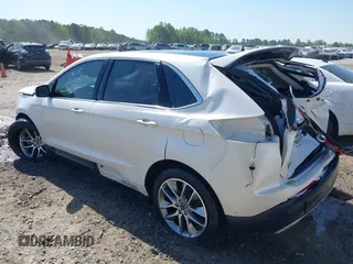 2016 Ford Edge Titanium with VIN 2FMPK3K88GBB56031, listed as a IAAI auction lot 41768418 with 89,298 mi miles. Bid and sale history available at carsss.com. Image 3.