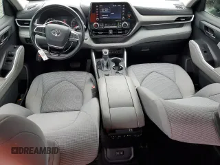 2020 Toyota Highlander LE with VIN 5TDZZRAH6LS000463, listed as a Copart auction lot 88069555 with 77,032 mi miles and Salvage title. Bid and sale history available at DreamBid. Image 8.