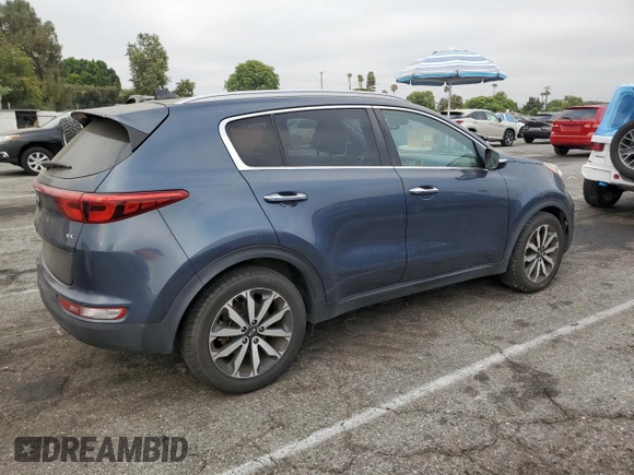 2017 Kia Sportage EX with VIN KNDPN3AC1H7176827, listed as a Copart auction lot 65080365 with 111,999 mi miles and Clean title. Bid and sale history available at DreamBid. Image 3.