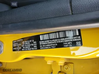 2017 Jeep Renegade Altitude with VIN ZACCJABB4HPF44134, listed as a Copart auction lot 52388105 with 133,235 mi miles and Salvage Title. Bid and sale history available at carsss.com. Image 15.
