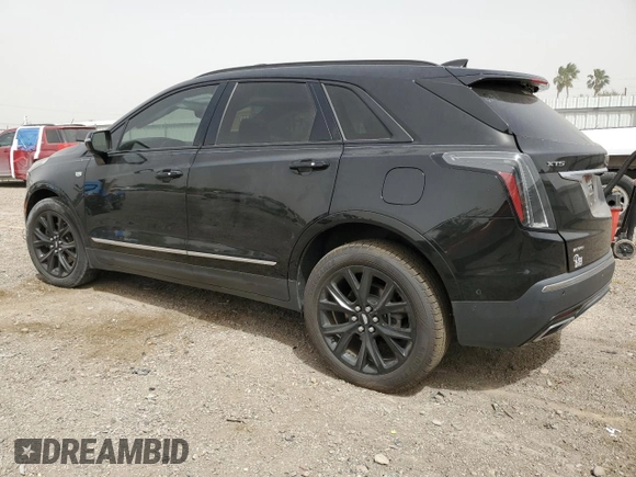 2020 Cadillac XT5 Sport AWD with VIN 1GYKNGRS7LZ189862, listed as a Copart auction lot 48987525 with 67,623 mi miles and Salvage title. Bid and sale history available at DreamBid. Image 2.