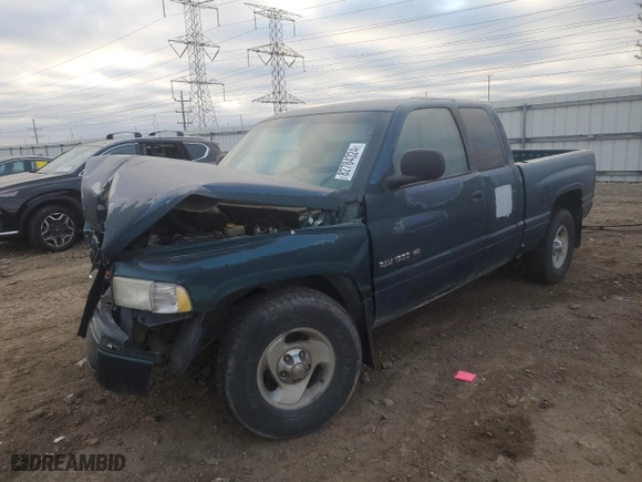 1998 Dodge Ram 1500 with VIN 3B7HC13Z6WG241172, listed as a Copart auction lot 82784324 with 0 mi miles and Salvage Title. Bid and sale history available at carsss.com. Image 1.