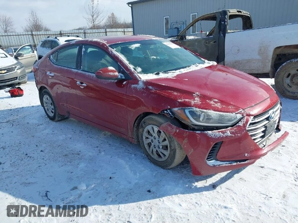2017 Hyundai Elantra SE with VIN 5NPD74LF0HH125700, listed as a IAAI auction lot 41615195 with 102,116 mi miles and . Bid and sale history available at DreamBid. Image 1.